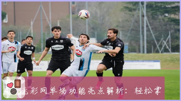竞彩网单场功能亮点解析：轻松掌握赛事详情，提升用户体验